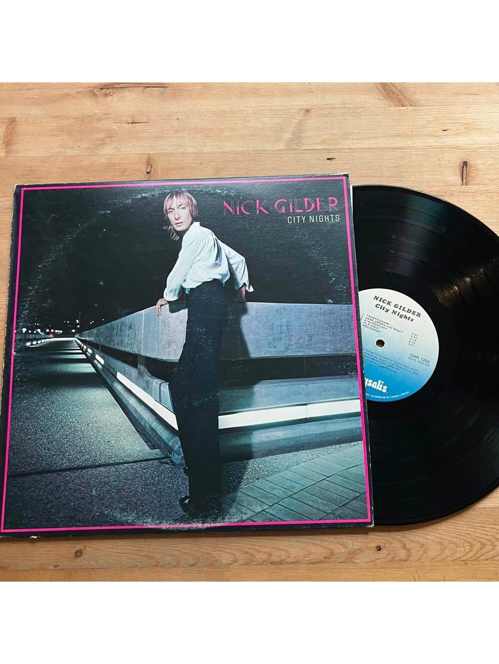 Nick Gilder - City Nights 33rpm VG+ VR26